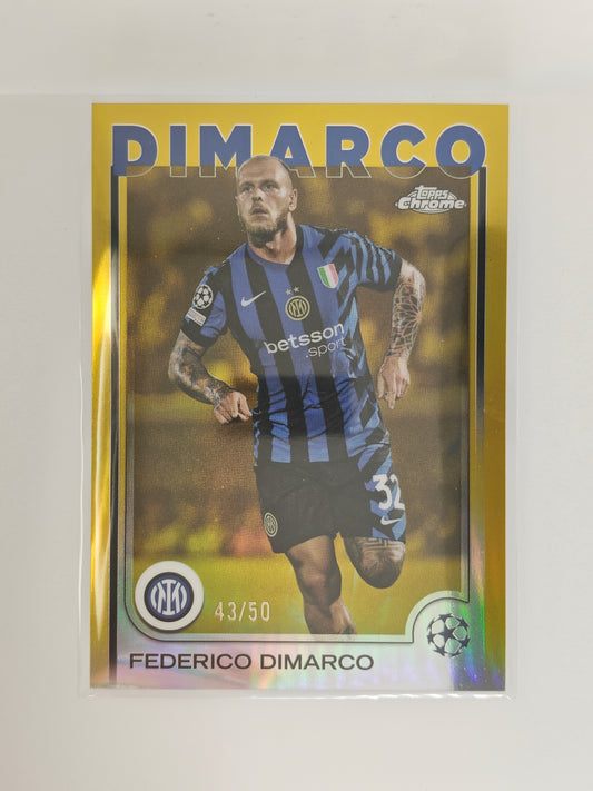 Federico DiMarco /50 - Topps Chrome 25/26