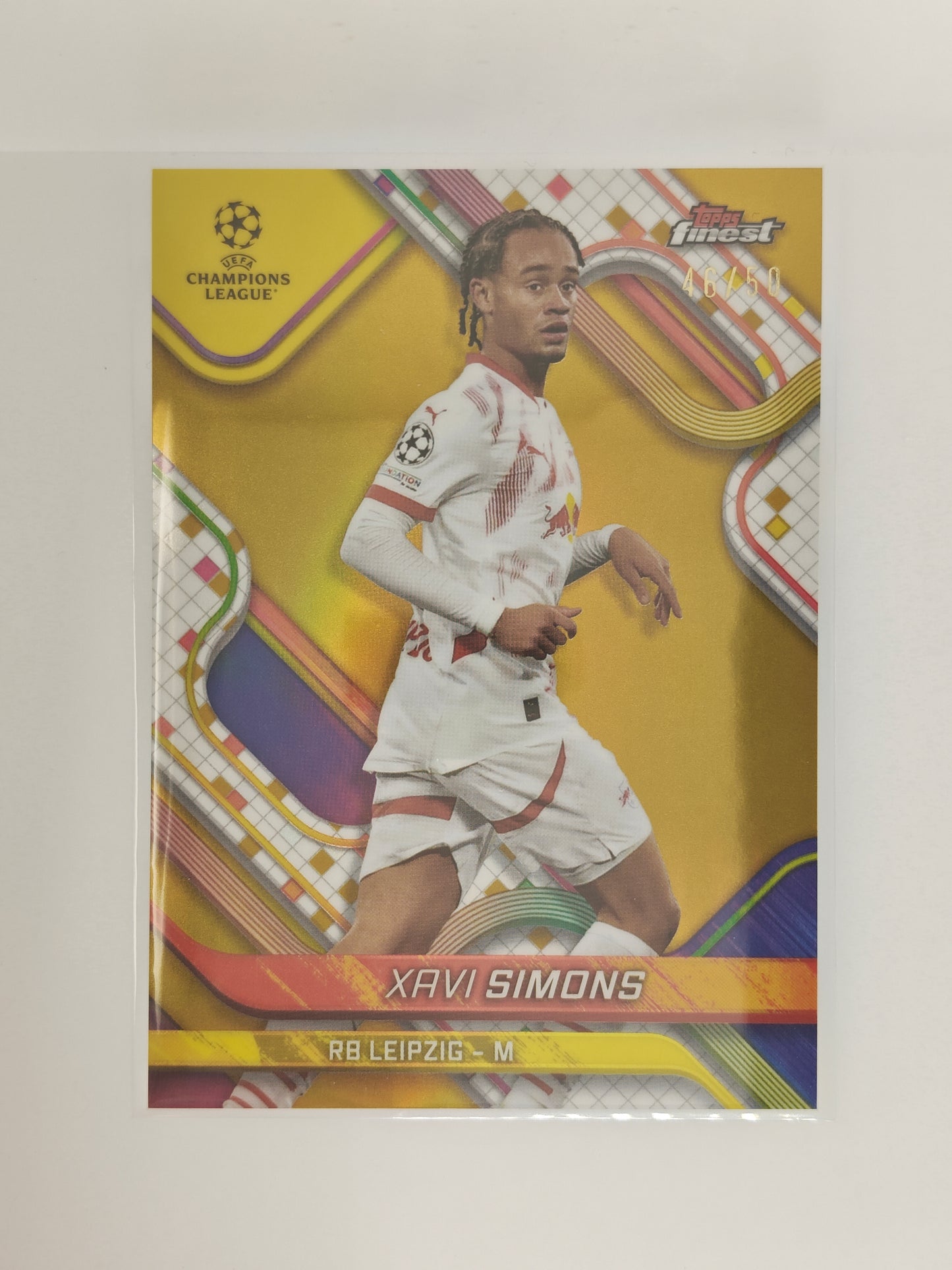 Xavi Simons /50 - Topps Finest 24/25
