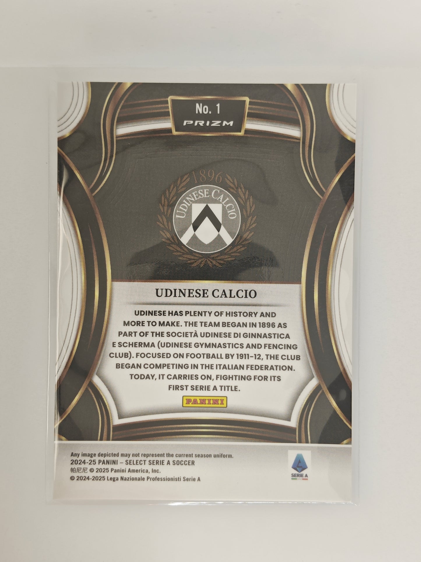 Udinese badge Casehit SSP - Panini Select Serie A 24/25