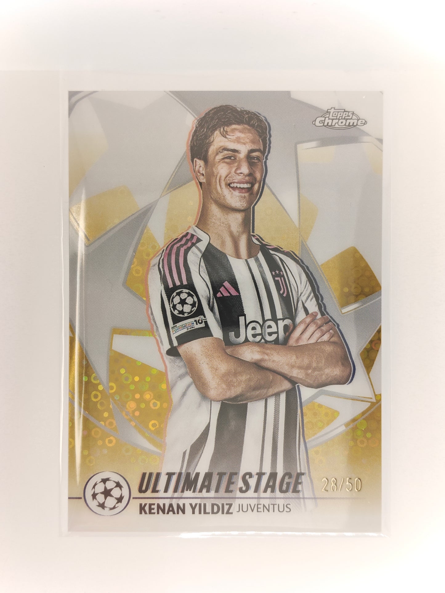 Kenan Yildiz /50 Ultimate Stage - Topps Chrome 25/26