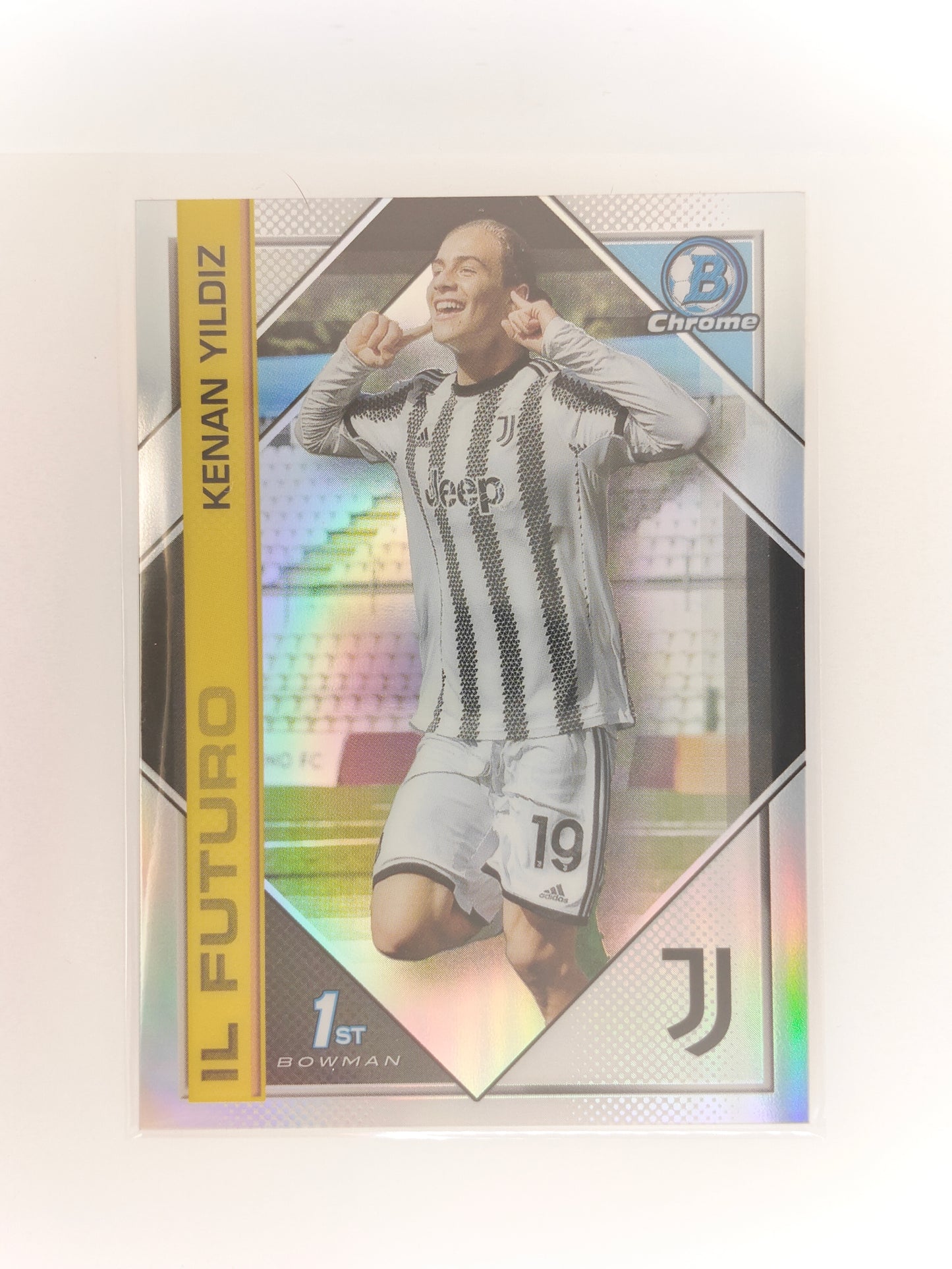 Kenan Yildiz RC Futuro Bowman - Topps Chrome Juventus 22/23