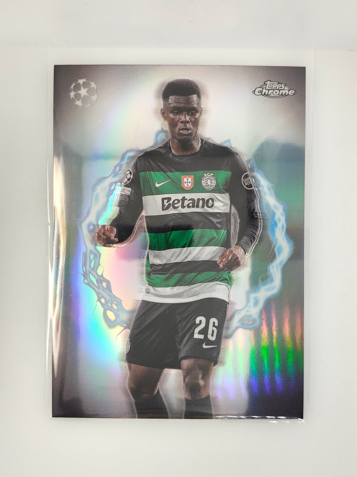 Ousmane Diomande Circle of power - Topps Chrome 24/25