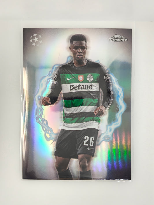 Ousmane Diomande Circle of power - Topps Chrome 24/25