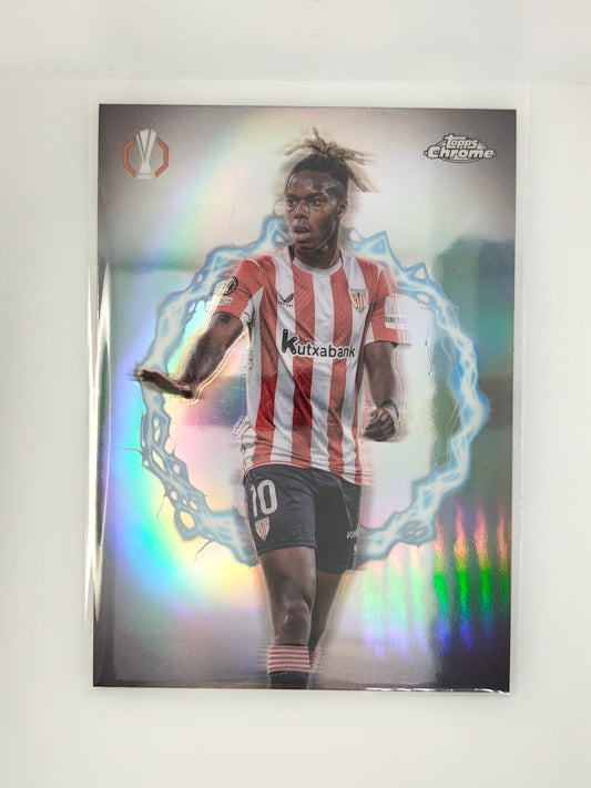 Nico Williams Circle of power - Topps Chrome 24/25