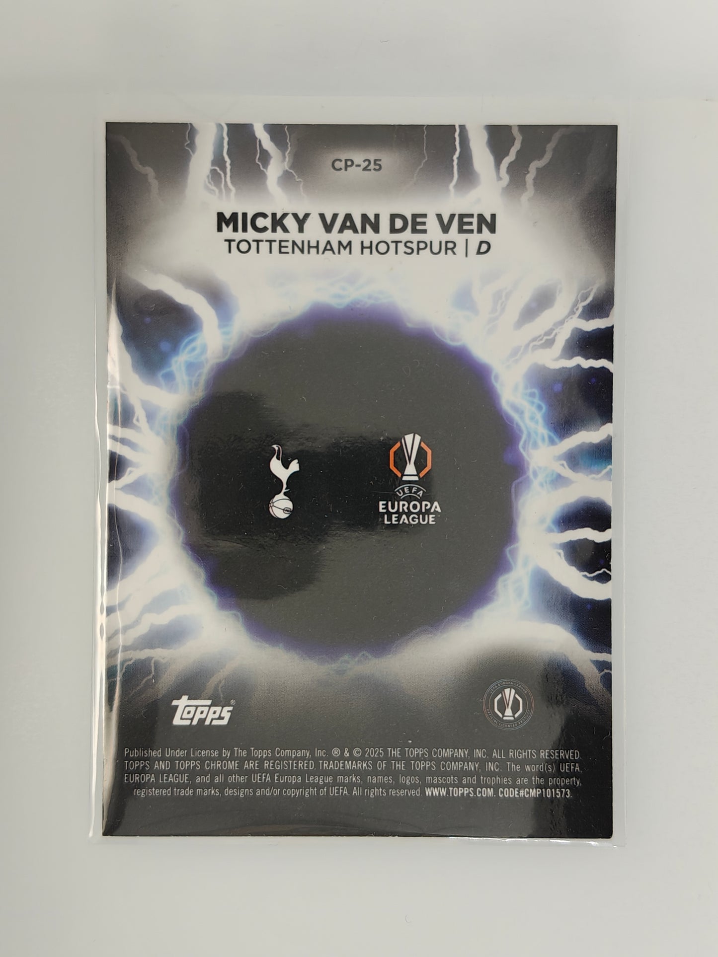 Micky Van De Ven Circle of power - Topps Chrome 24/25