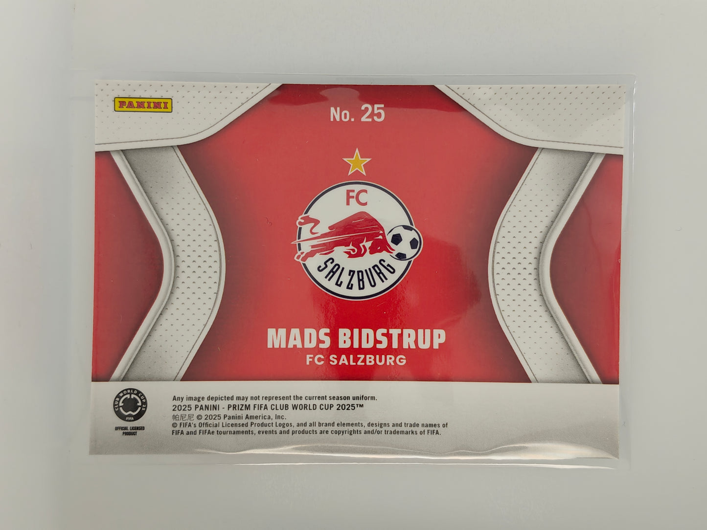 Mads Bidstrup Continental Contenders - Panini Prizm Club World Cup