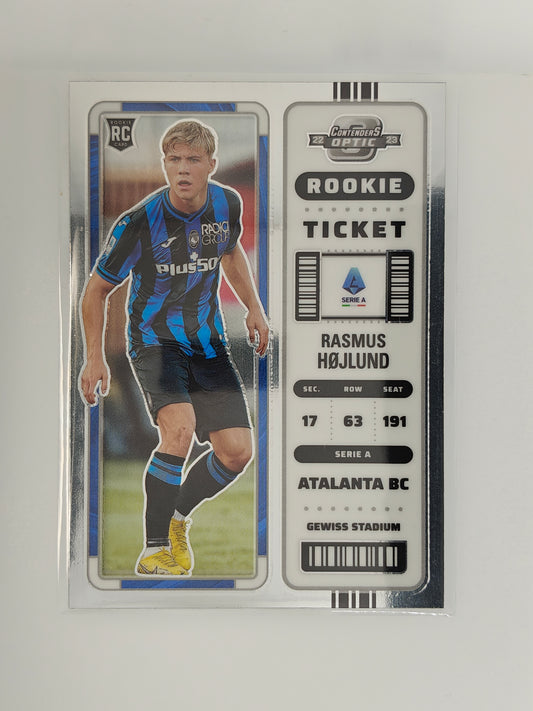 Rasmus Højlund RC Rookie ticket - Panini Chronicles 22/23