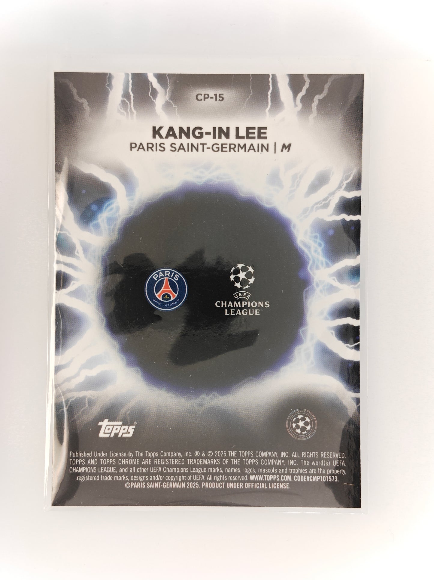 Kang-In Lee Circle of power - Topps Chrome 24/25