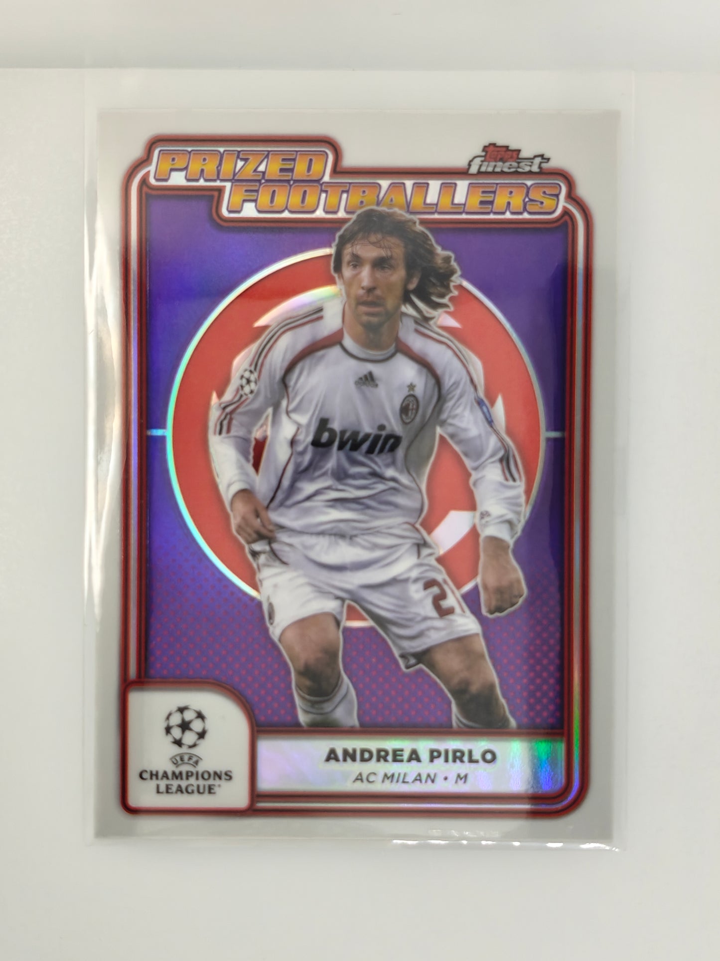 Andrea Pirlo Prized Footballers - Topps Finest 24/25