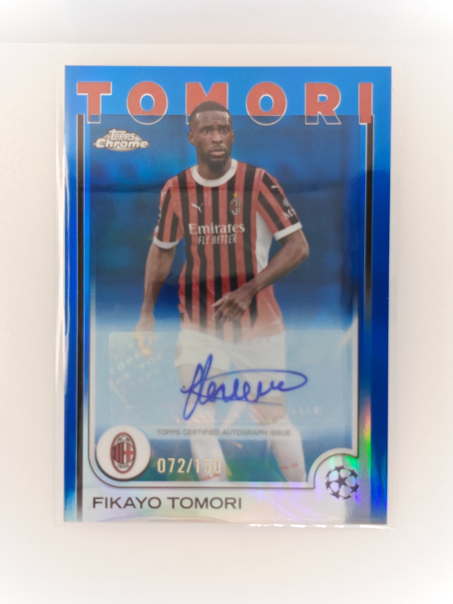 Fikayo Tomori auto /150 - Topps Chrome 24/25