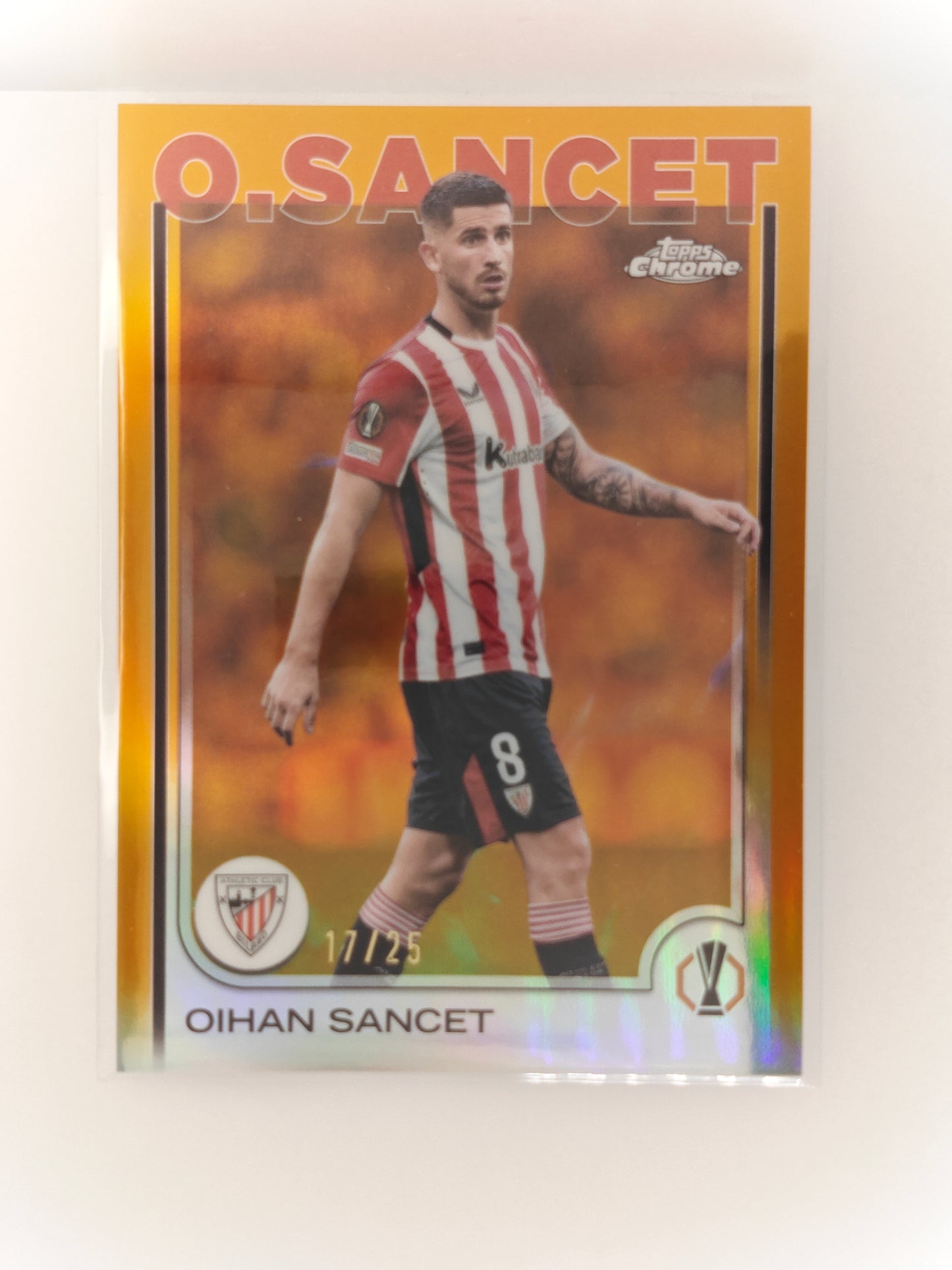 Oihan Sancet /25 - Topps Chrome 24/25