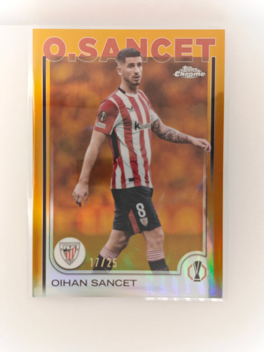 Oihan Sancet /25 - Topps Chrome 24/25