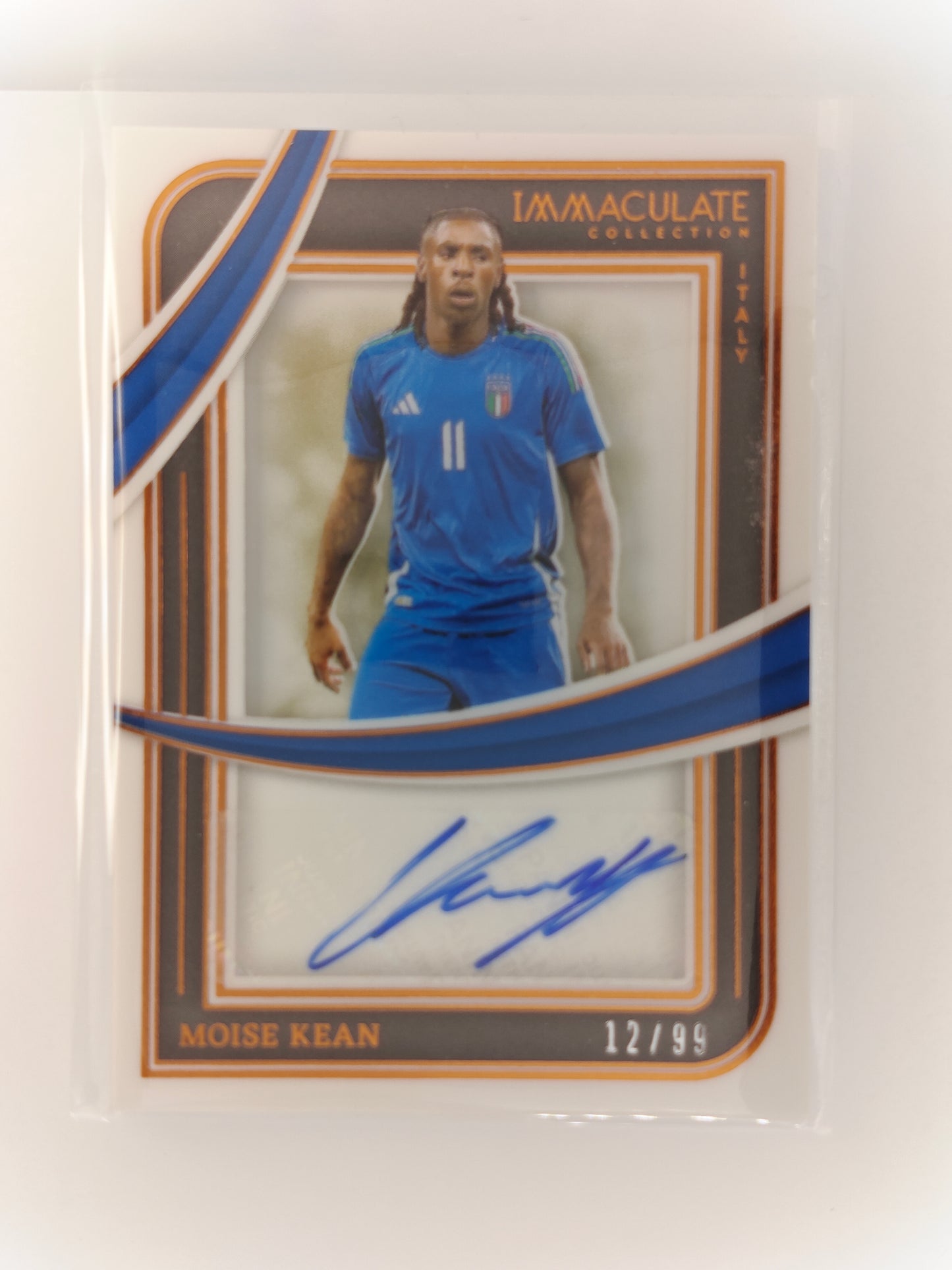 Moise Kean auto /99 - Panini Immaculate 24/25