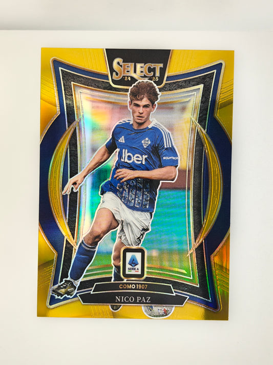 Nico Paz /10 - Panini Select Serie A 24/25