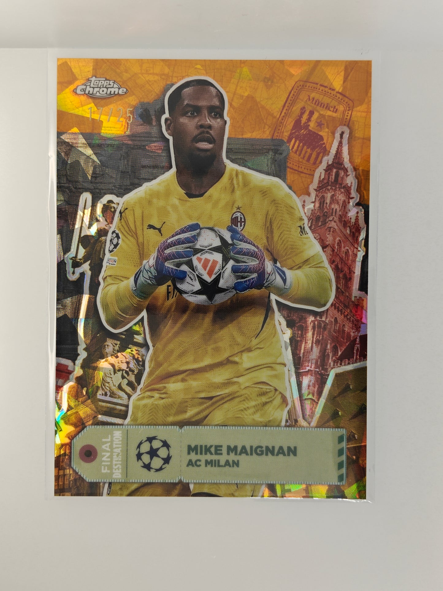 Mike Maignan /25 Final Destination Sapphire - Topps Sapphire 24/25
