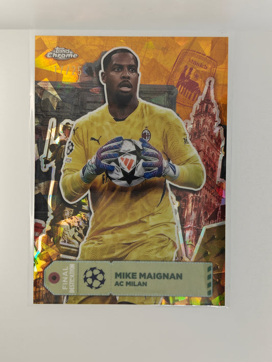 Mike Maignan /25 Final Destination Sapphire - Topps Sapphire 24/25