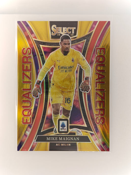 Mike Maignan 10/10  Equalizers - Panini Select Serie A 24/25
