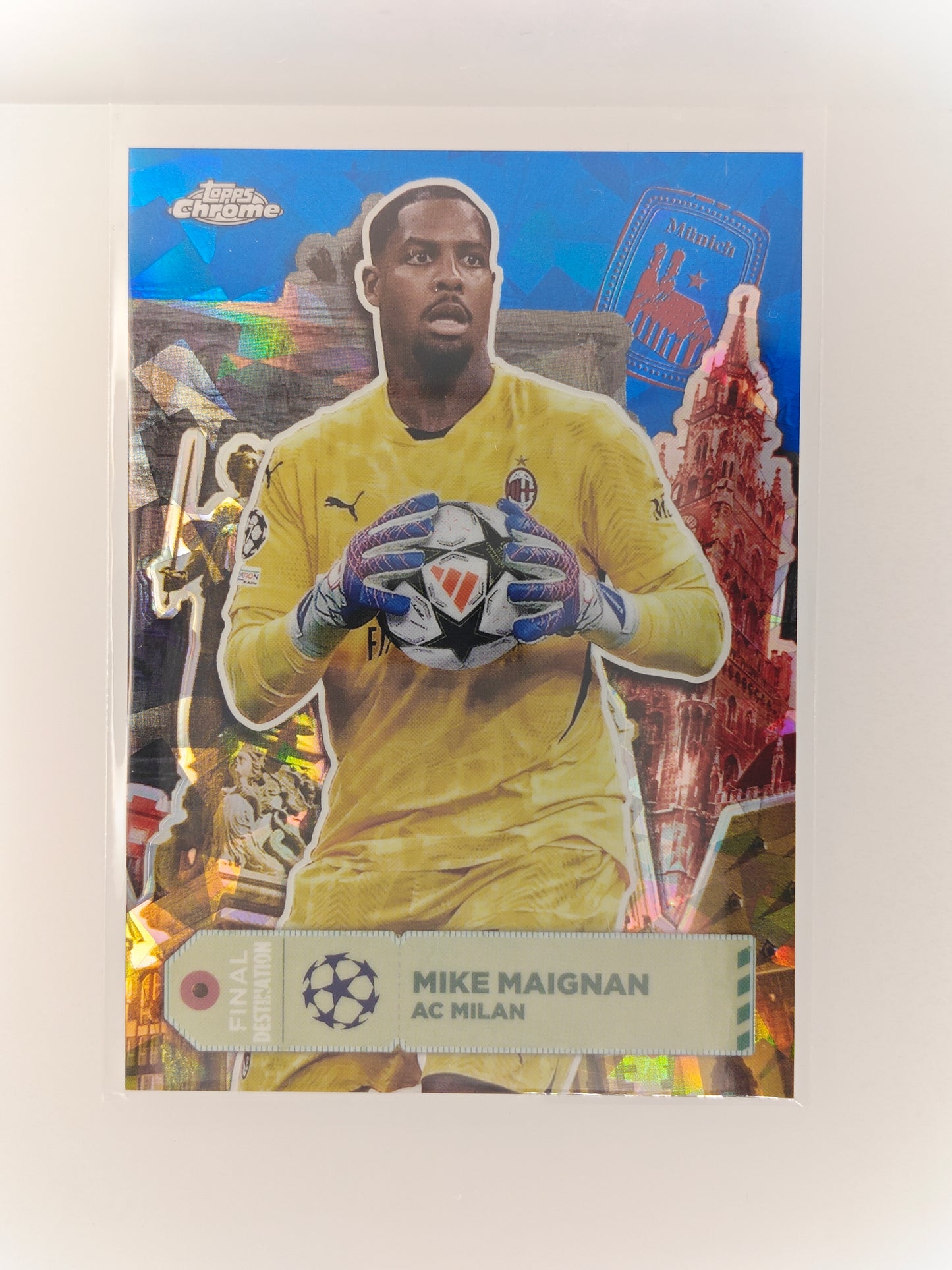 Mike Maignan Final Destination Sapphire - Topps Sapphire 24/25