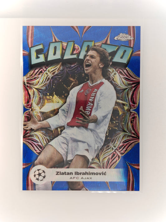 Zlatan Ibrahimovic /75 golazo  - Topps Chrome 23/24