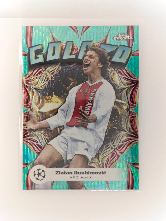 Zlatan Ibrahimovic golazo /199 - Topps Chrome 23/24