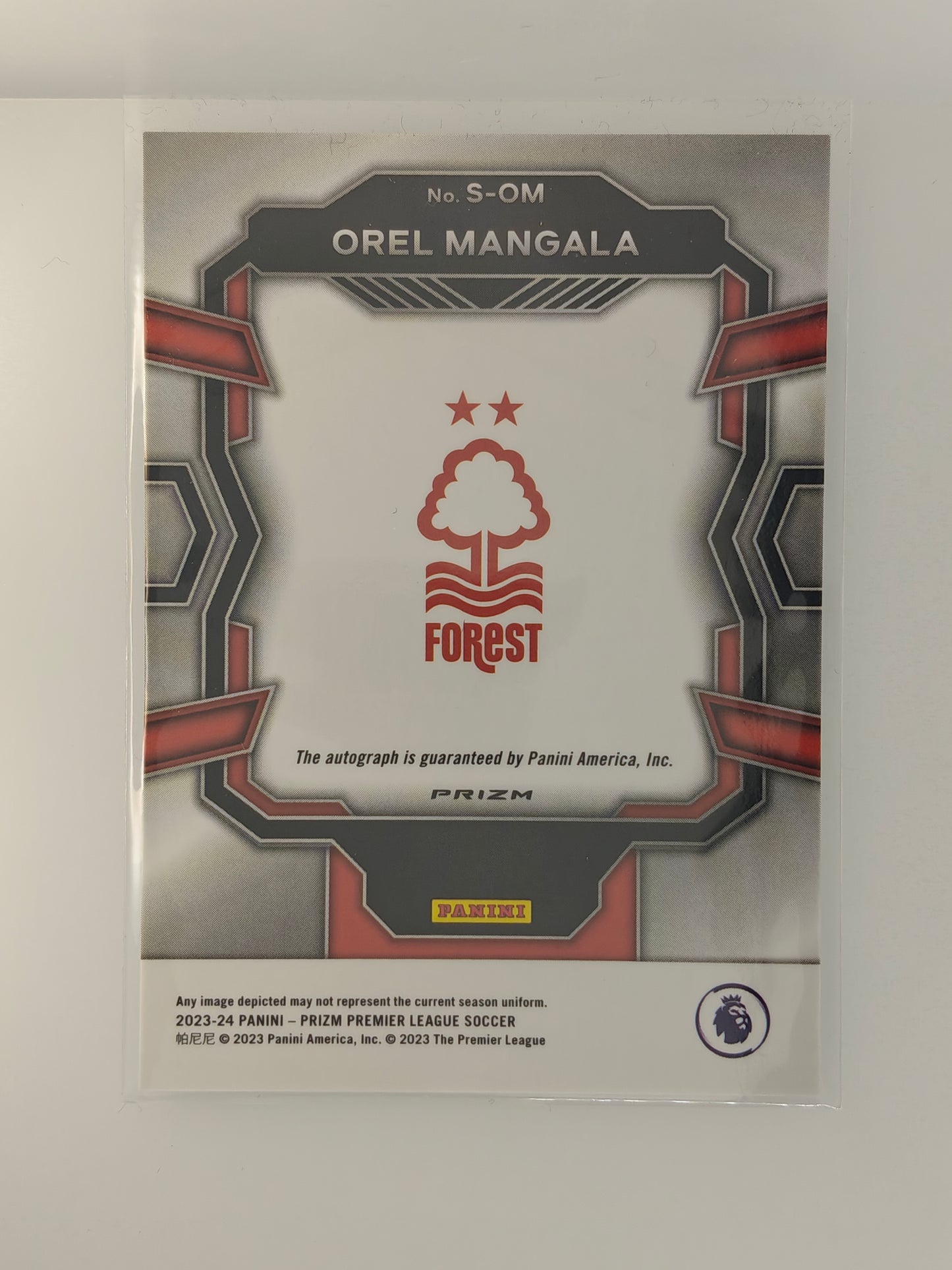 Orel Mangala auto Choice - Panini Prizm Premier League 23/24