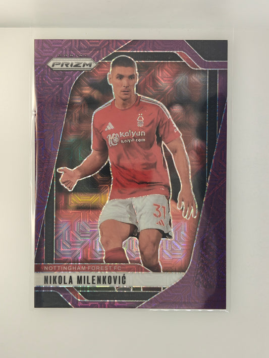 Nikola Milenkovic /25 - Panini Prizm Premier League 24/25