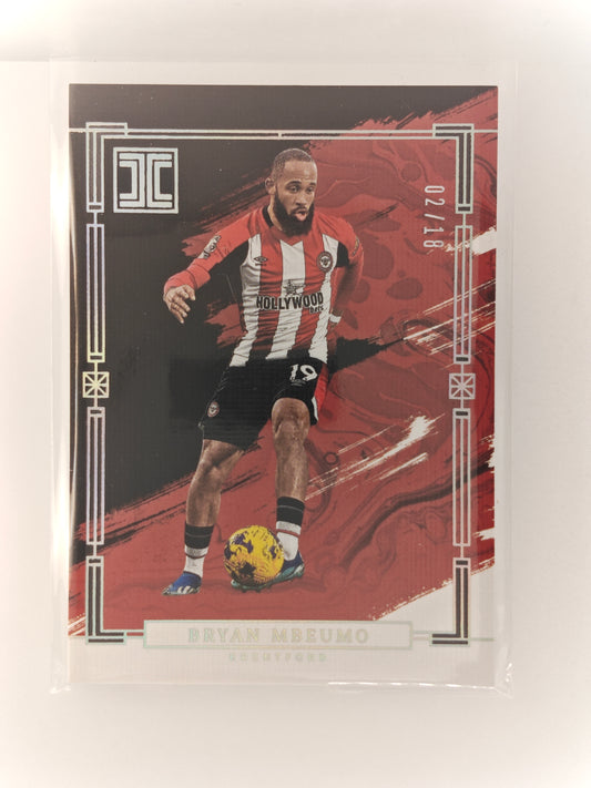 Bryan Mbeumo /18 - Panini Impeccable 23/24
