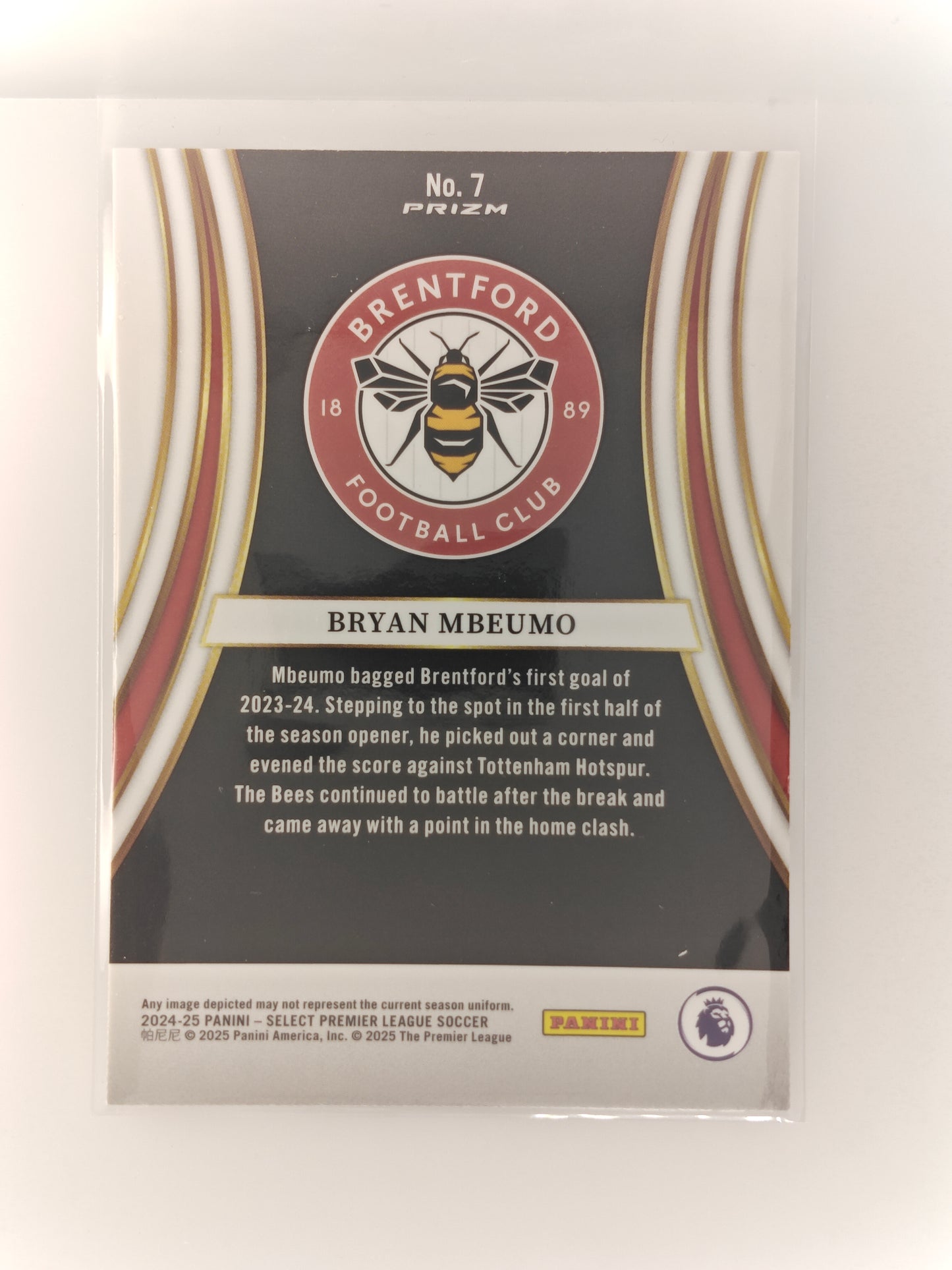 Bryan Mbeumo Equalizers - Panini Select Premier League 24/25