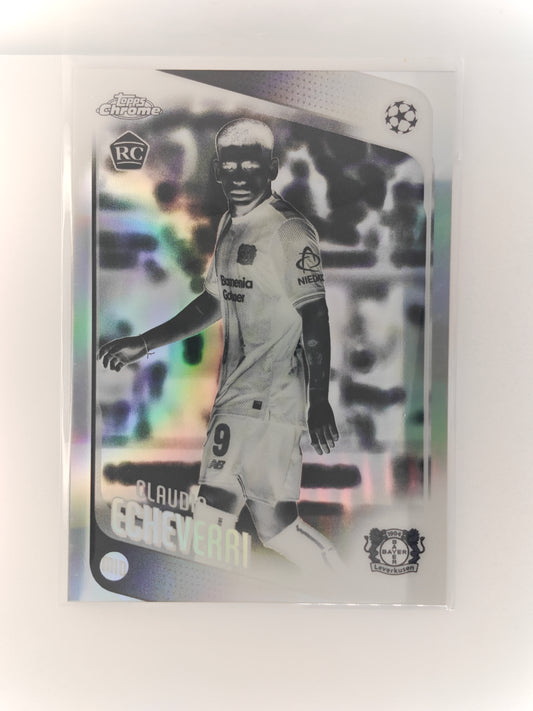 Claudio Echeverri Negative ref - Topps Chrome 25/26