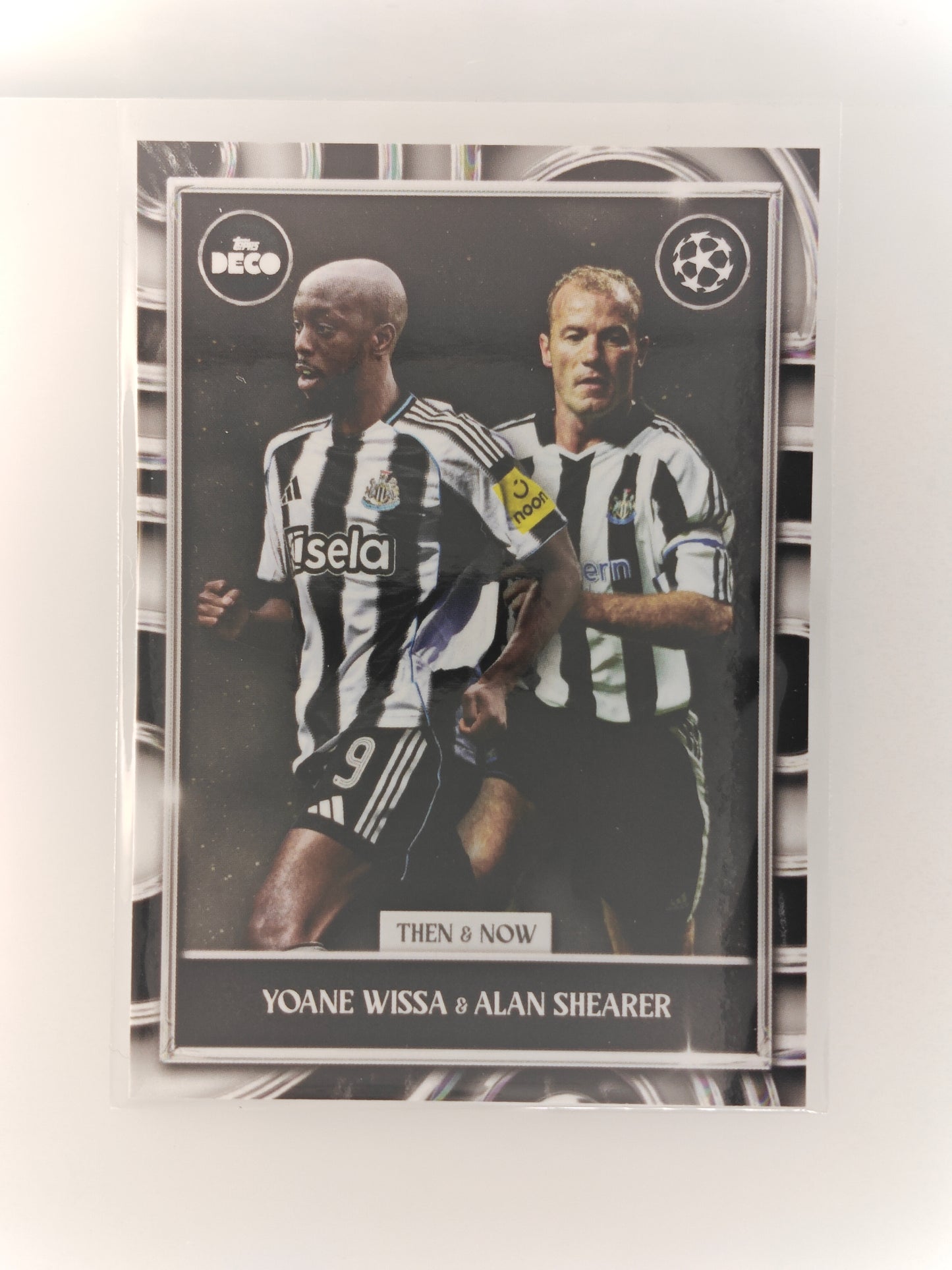 Yoane Wissa / Alan Shearer Then and now - Topps Deco 25/26