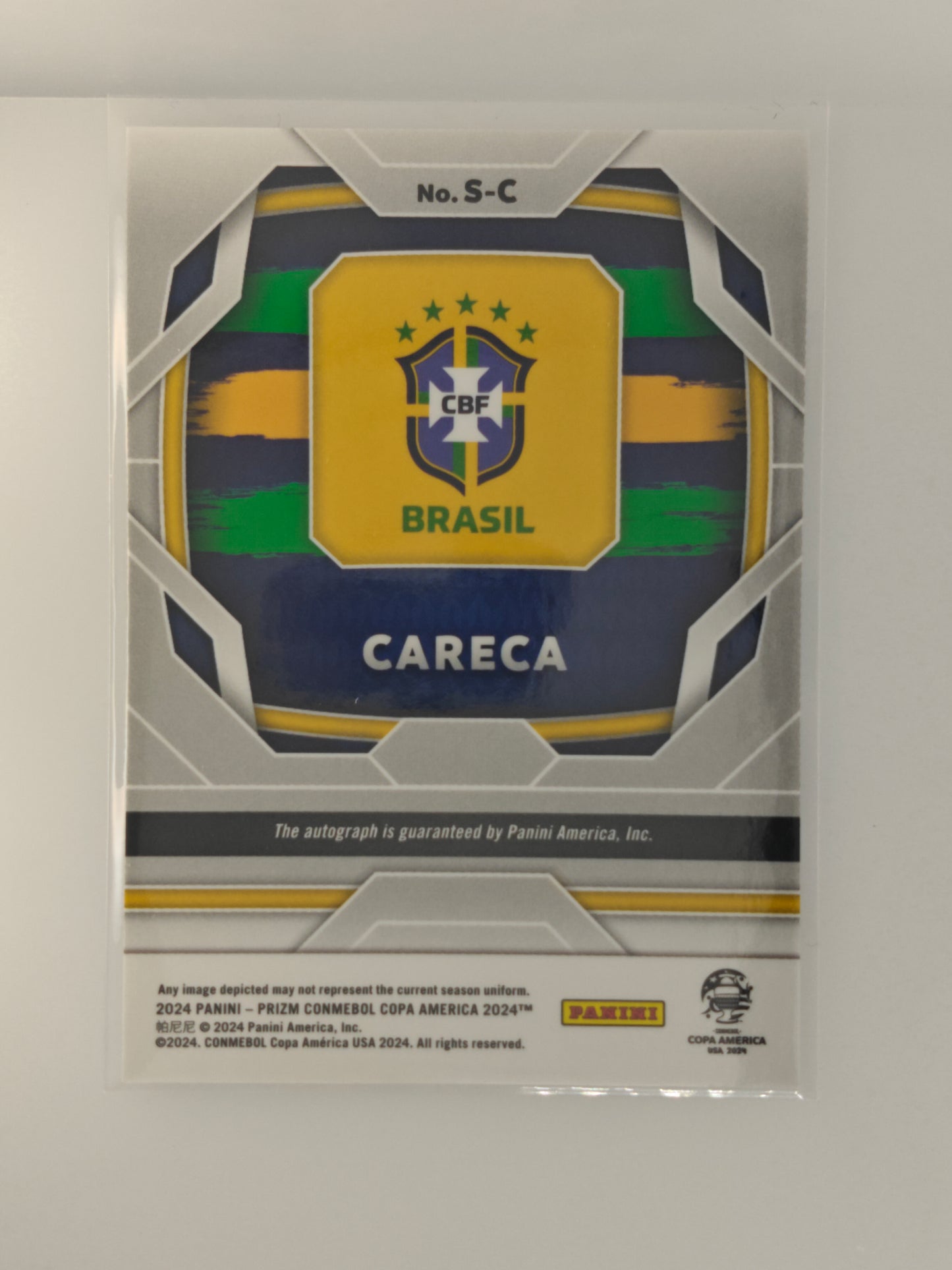 Careca auto - Panini Prizm conmebol copa america 24