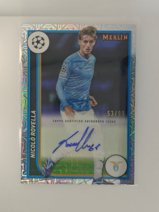 Nicolo Rovella auto /99 - Topps Chrome 23/24
