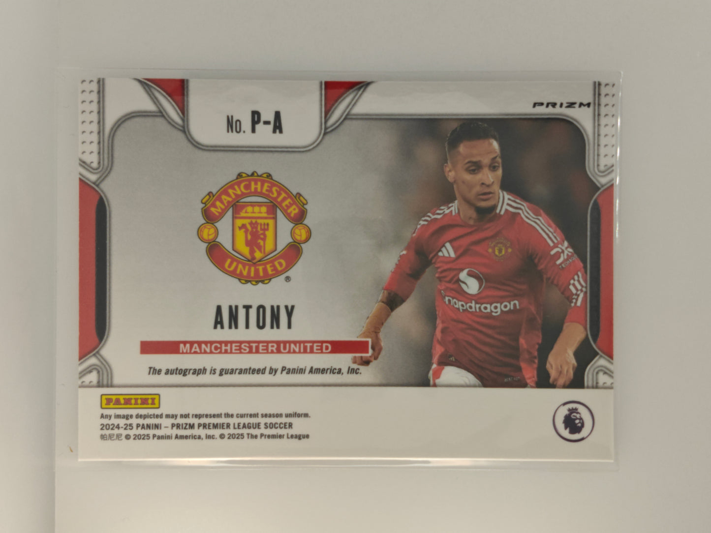 Antony auto Choice - Panini Prizm Premier League 24/25
