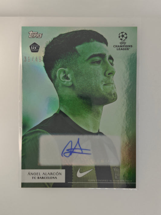 Angel Alarcon auto /49 - Topps Simplicidad 23/24