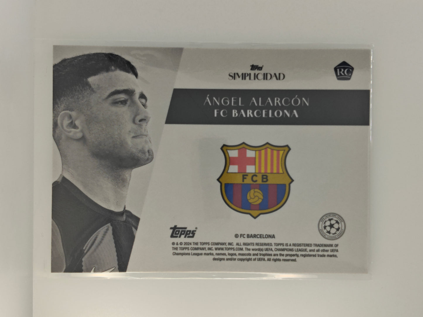 Angel Alarcon auto /49 - Topps Simplicidad 23/24