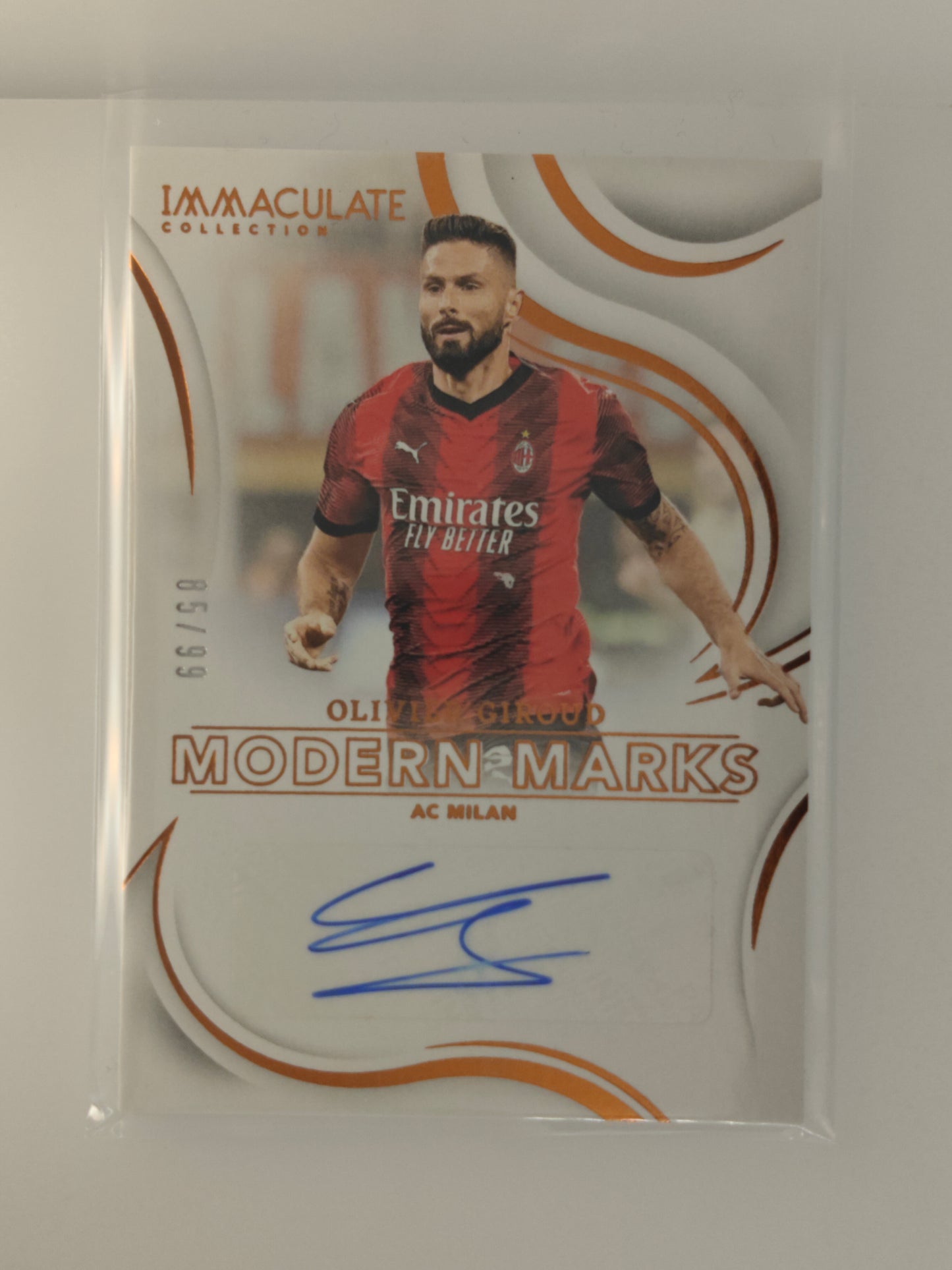 Olivier Giroud auto /99 - Panini Immaculate 24/25