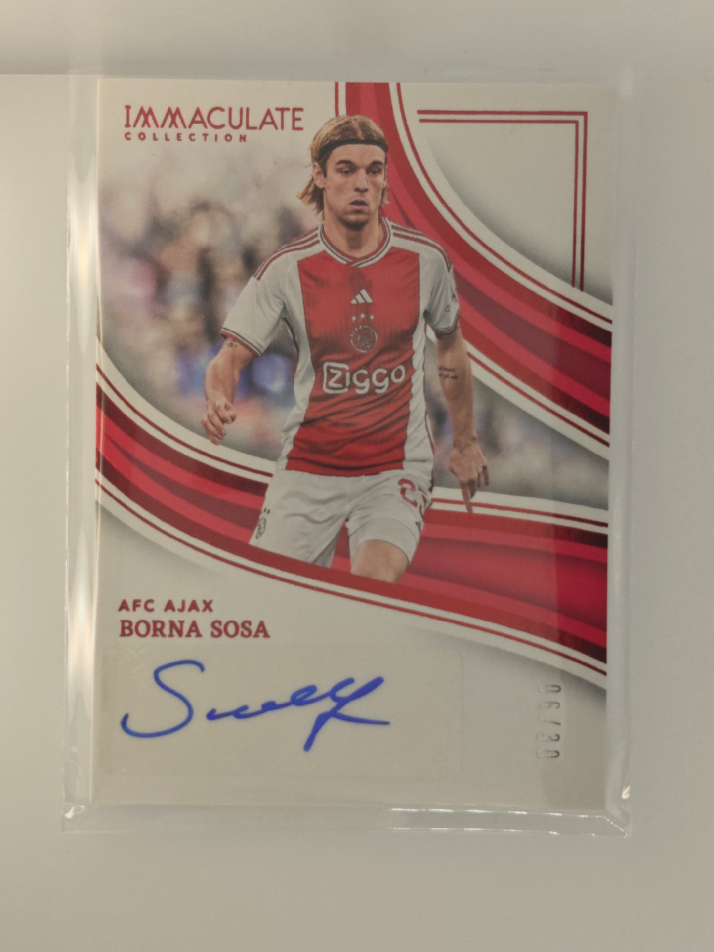 Borna Sosa auto /30 - Panini Immaculate 23/24