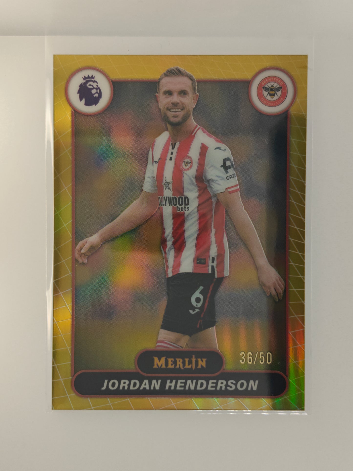 Jordan Henderson /50 - Topps Merlin 25/26