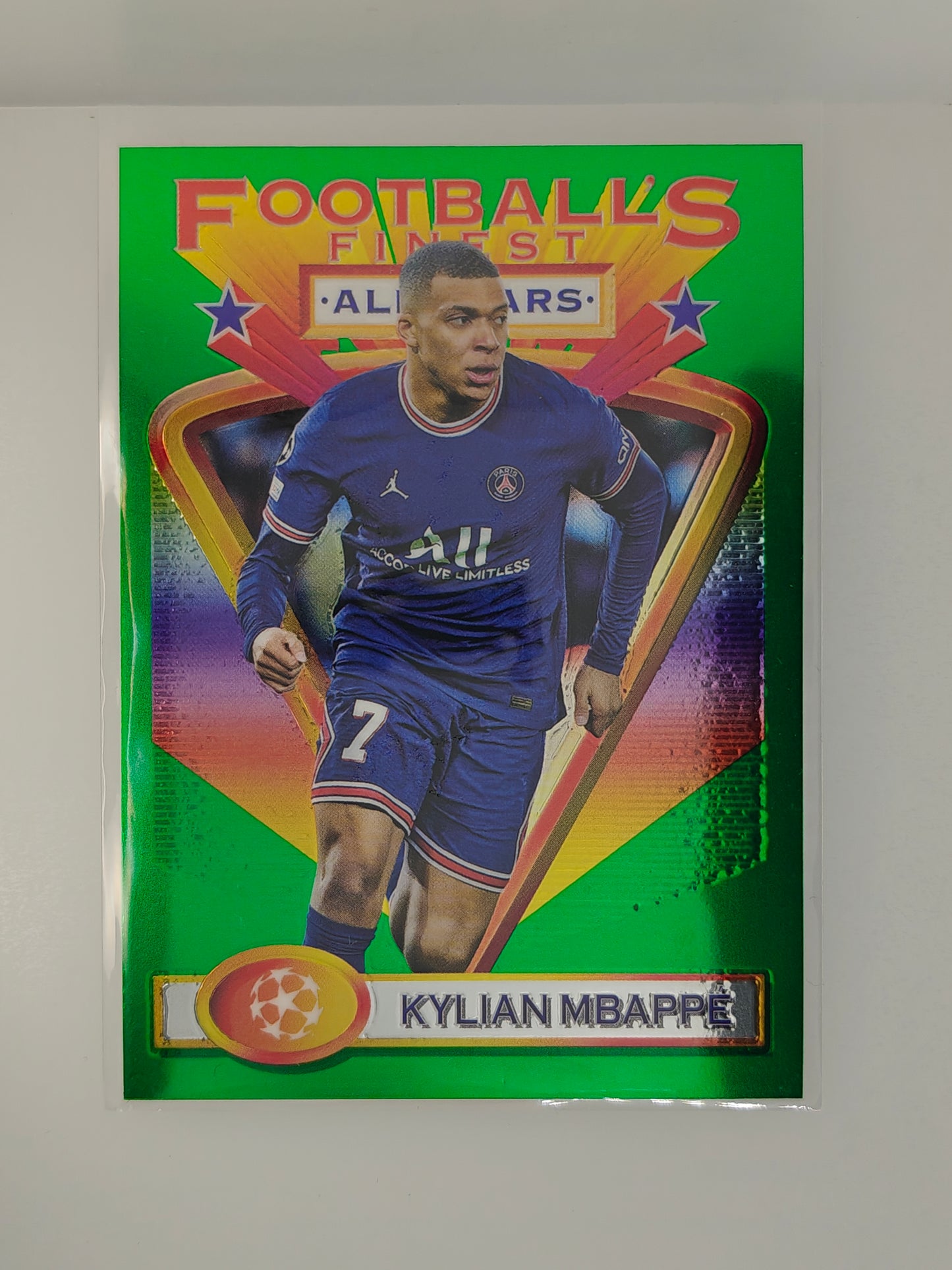Kylian Mbappe - Topps Finest flashbacks 21/22