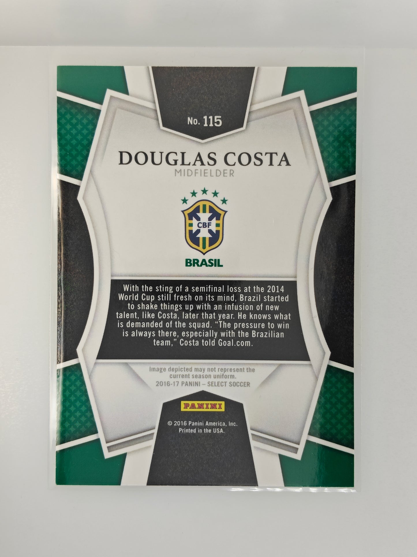 Douglas Costa multicolor - Panini Select 16/17
