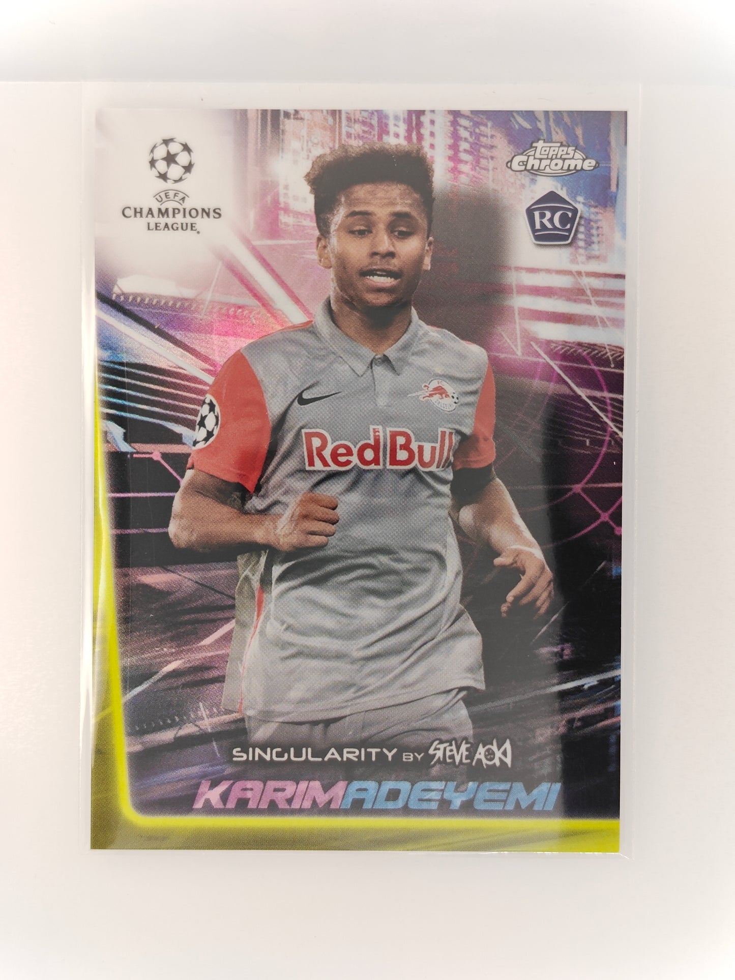 Karim Adeyemi /50 RC - Topps Steve Aoki