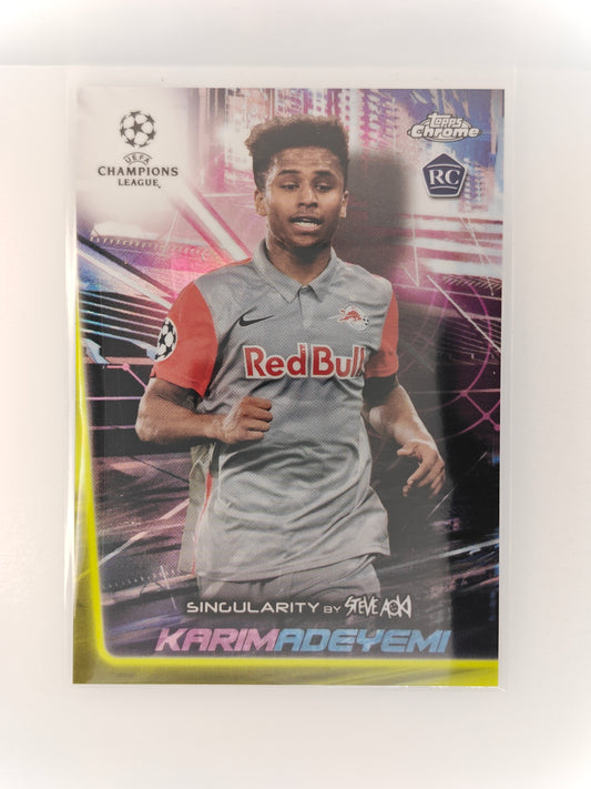 Karim Adeyemi /50 RC - Topps Steve Aoki