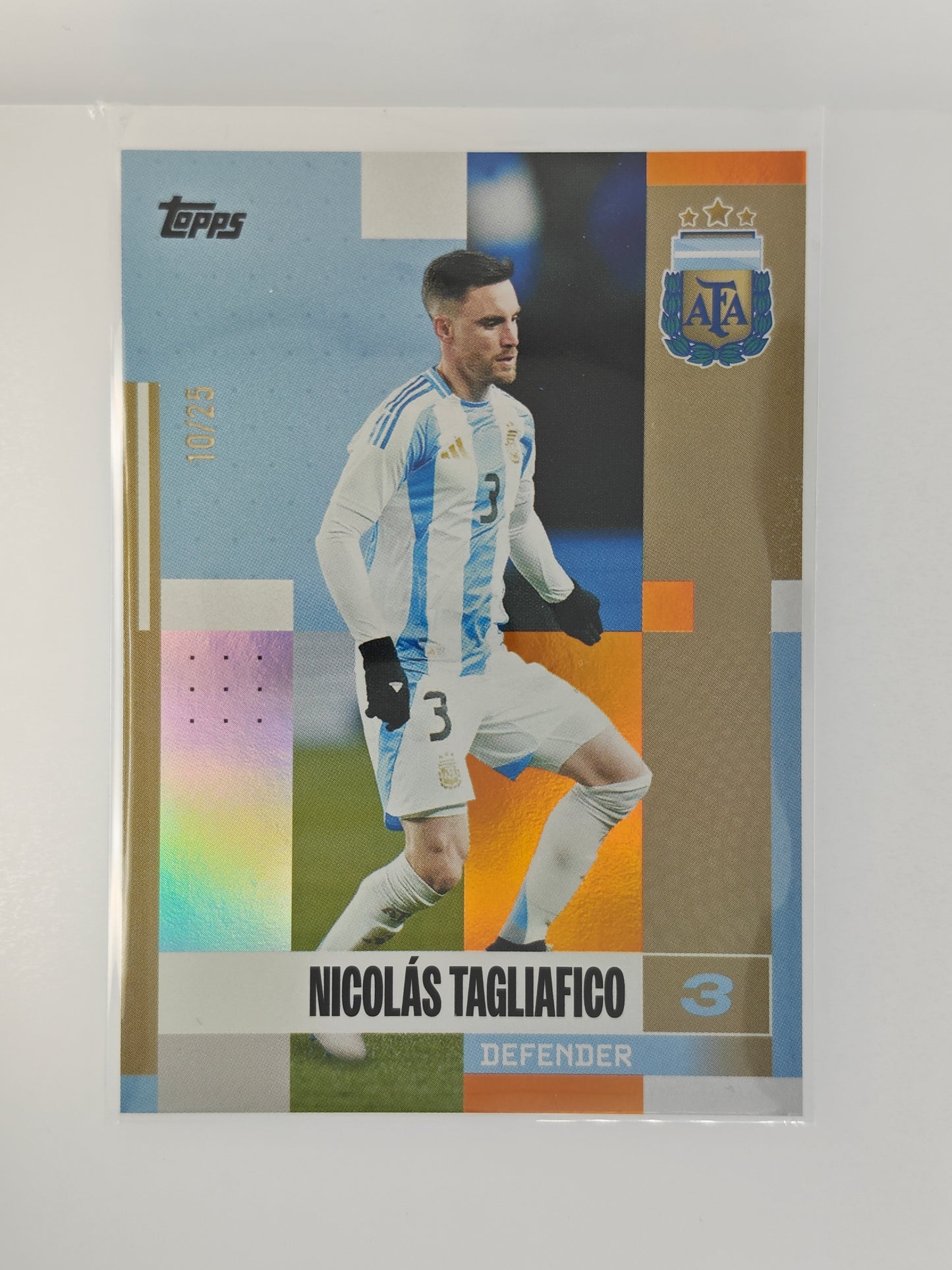 Nicolas Tagliafico /25 - Topps Argentina fanset 24/25