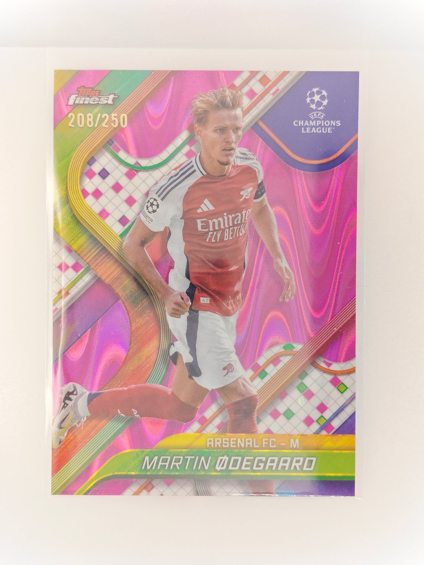 Martin Ødegaard /250 - Topps Finest 24/25