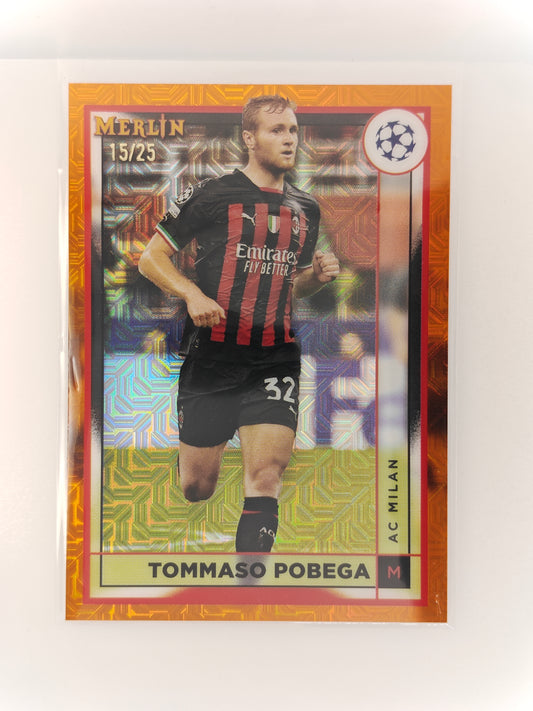 Tommaso Pobega /25 - Topps Merlin 22/23