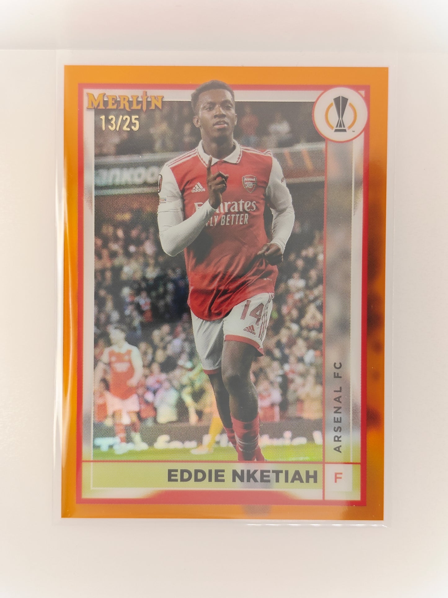 Eddie Nketiah /25 - Topps Merlin 22/23