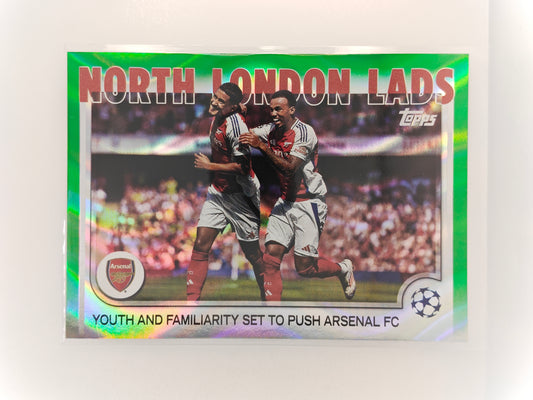 North London Lads green flow - Topps Flagship 24/25