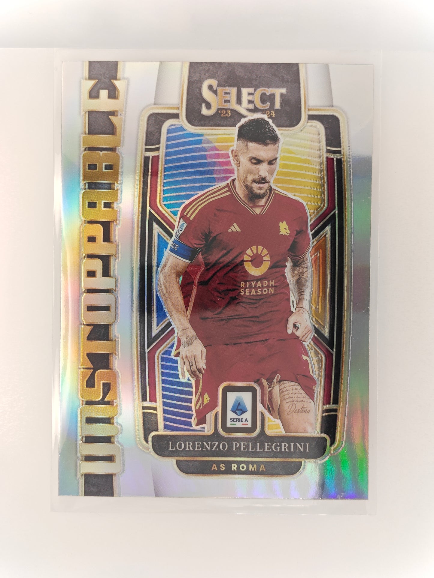 Lorenzo Pellegrini Unstoppable - Panini Select Serie A 23/24