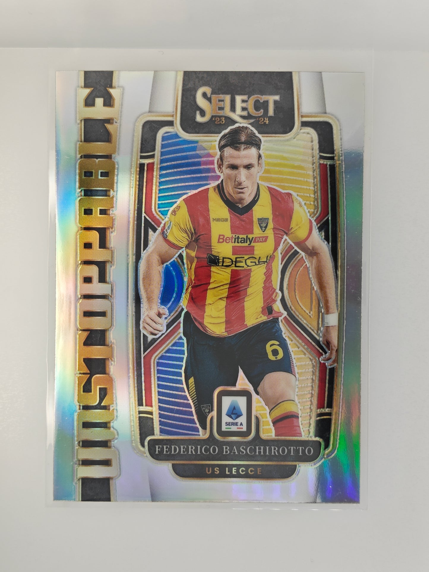 Federico Baschirotto Unstoppable - Panini Select Serie A 23/24