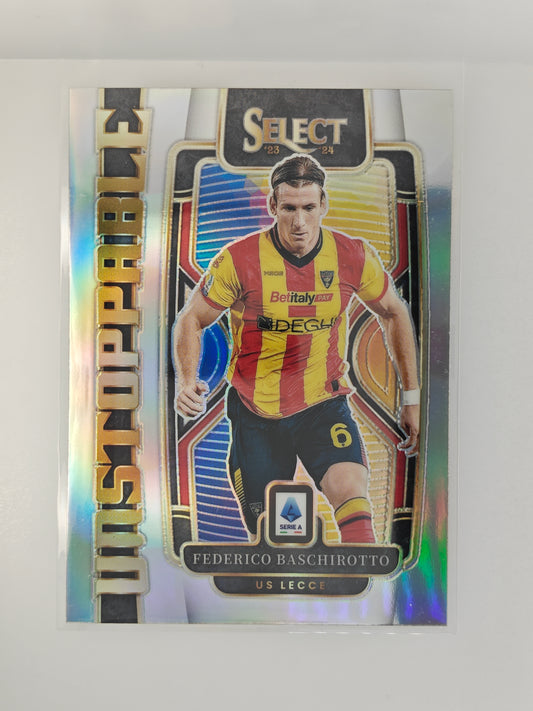 Federico Baschirotto Unstoppable - Panini Select Serie A 23/24
